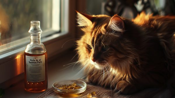 Les bienfaits de l'huile de saumon pour votre chat